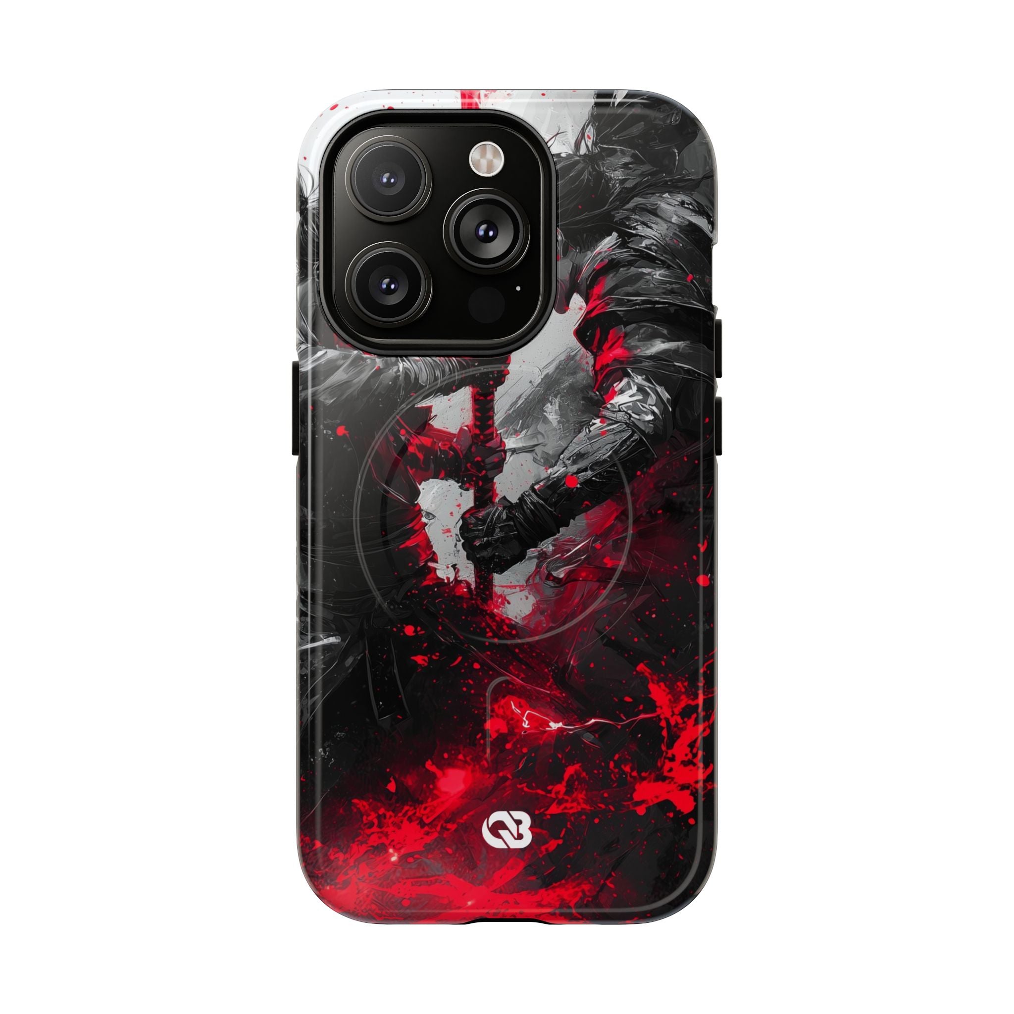 Shattered Crimson Duel · Tough+ Phone Case for iPhone · Magsafe