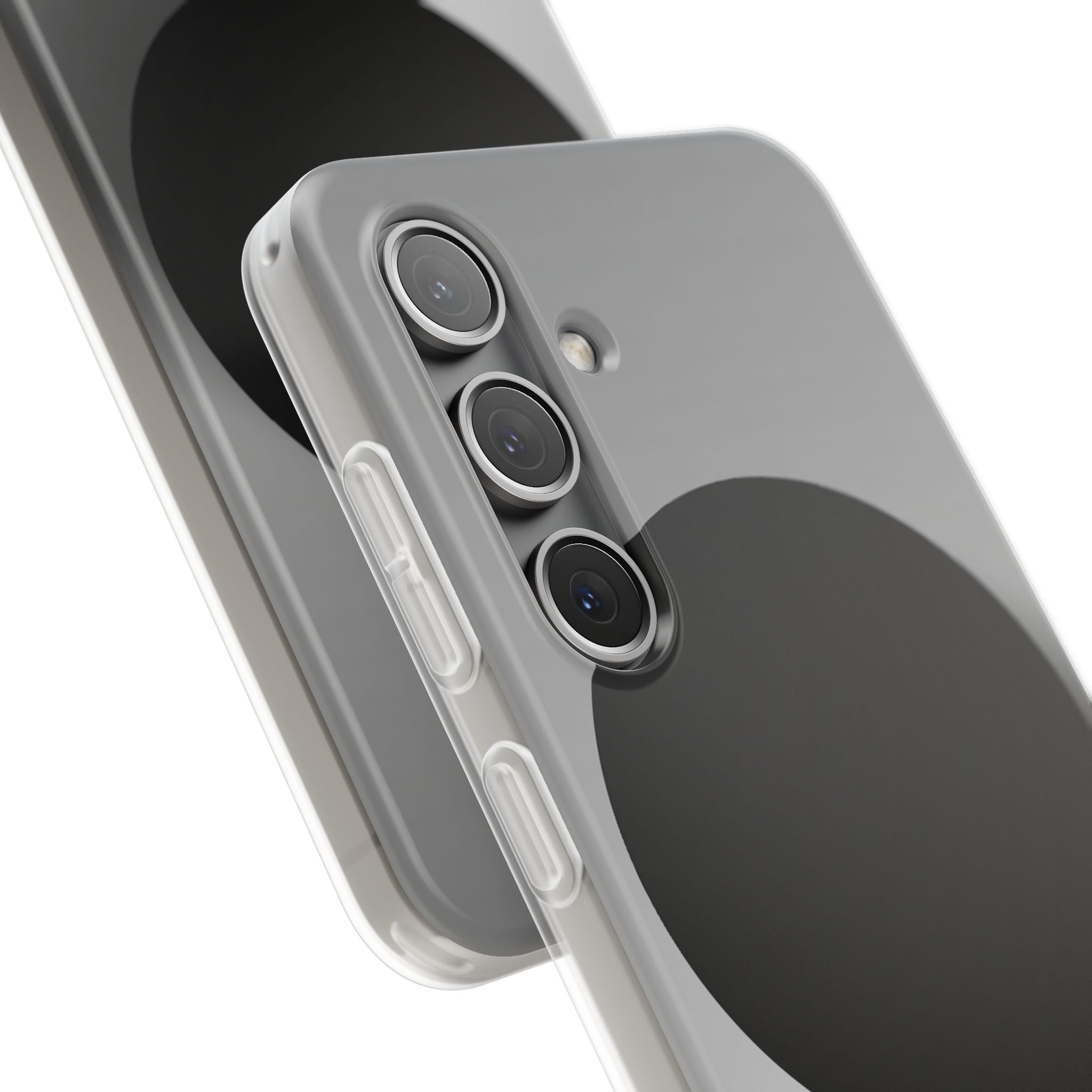 Grey Lite Phone Case for Samsung - Matte Onyx Sphere