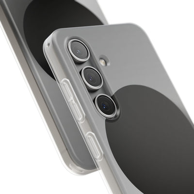Grey Lite Phone Case for Samsung - Matte Onyx Sphere