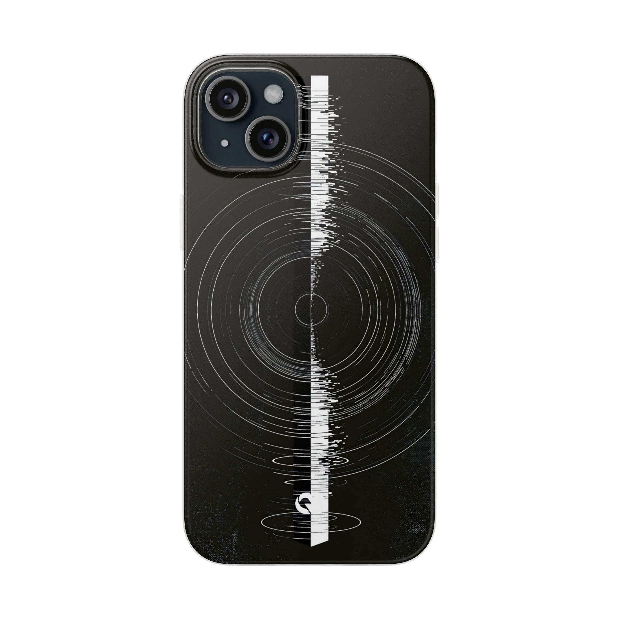 Black Lite Phone Case for iPhone - Obsidian Orbital Signal