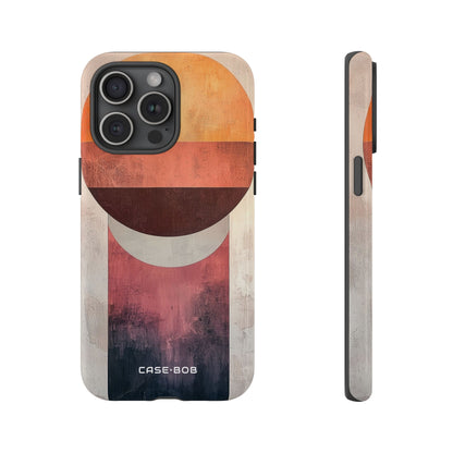 Sunset Orb iPhone 15 Pro Max Case - Tough
