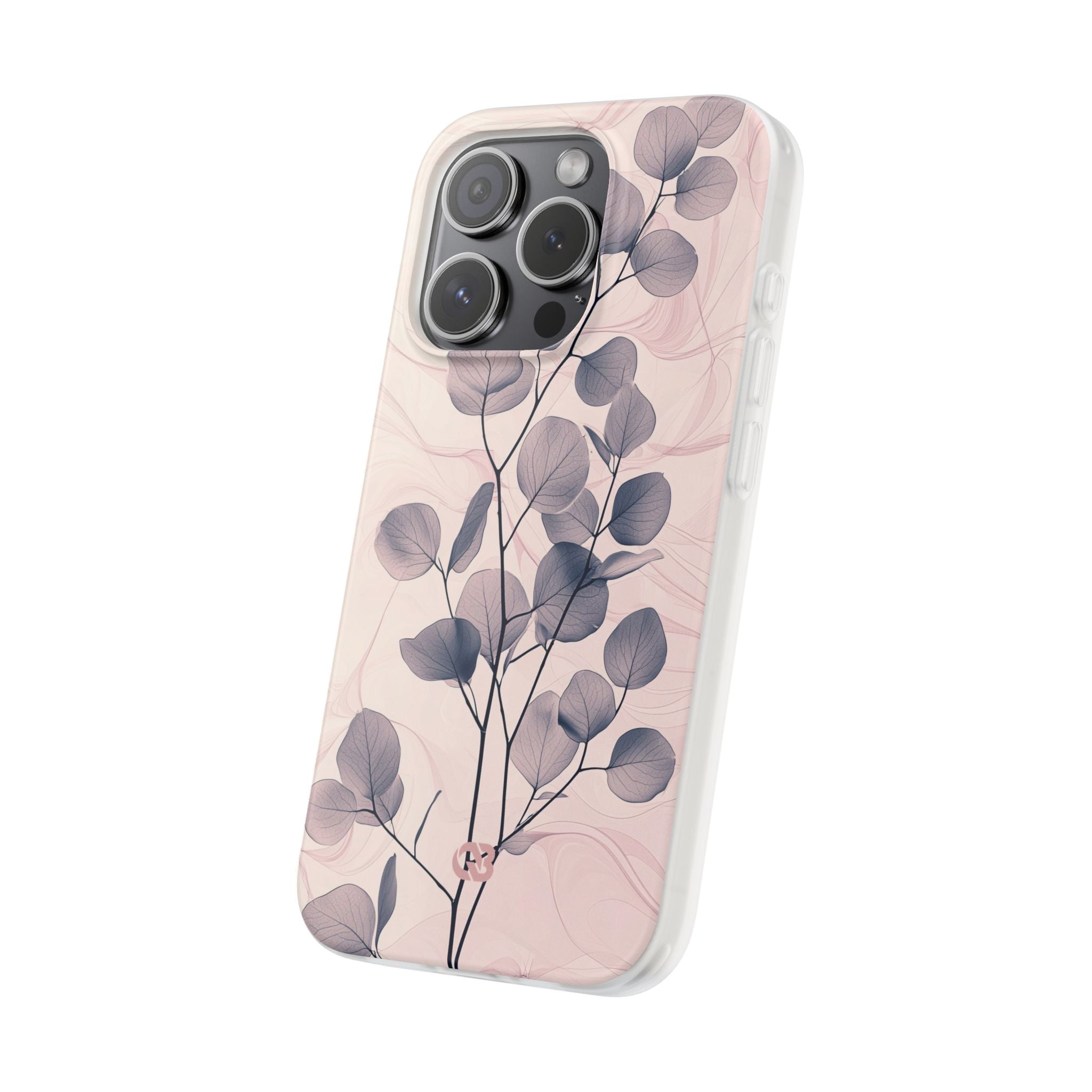 Ethereal Indigo Eucalyptus · Soft Phone Case for iPhone