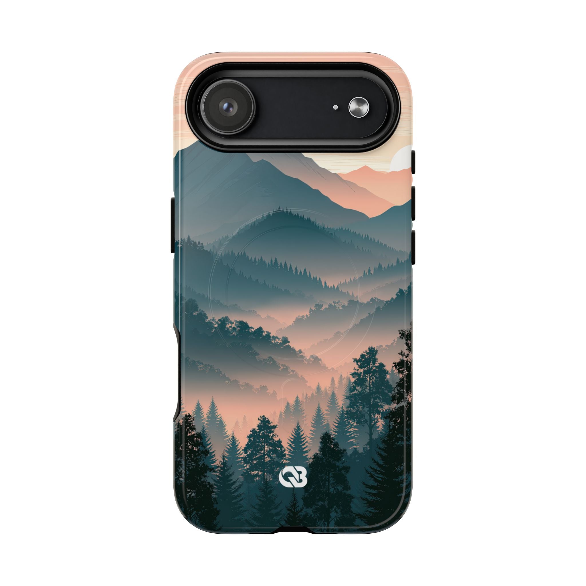 Teal Tough 2.0 Magsafe Phone Case for iPhone - Alpine Teal Horizon