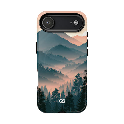 Teal Tough 2.0 Magsafe Phone Case for iPhone - Alpine Teal Horizon
