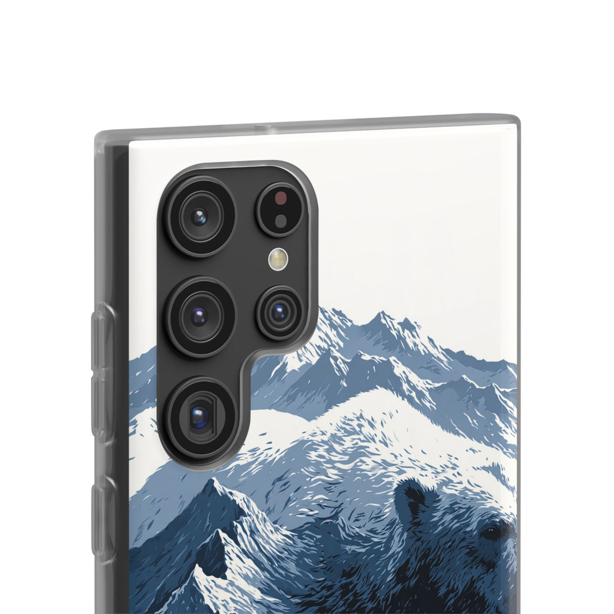 Fjord Summit Bear · Lite Phone Case for Samsung · Blue
