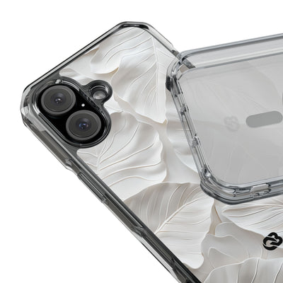 Sculpted Ivory Leaves · Impact Phone Case for iPhone · Magsafe