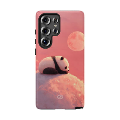 Rose Moon Panda · Tough Coque de téléphone pour Samsung