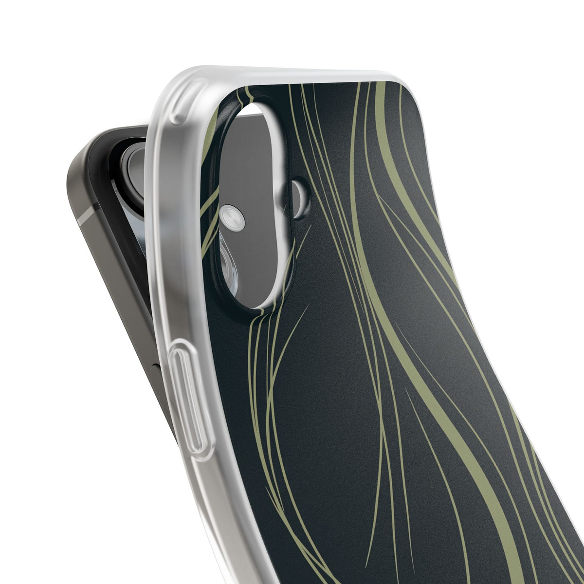 Serpentine Reeds · Lite Phone Case for iPhone ·  Green