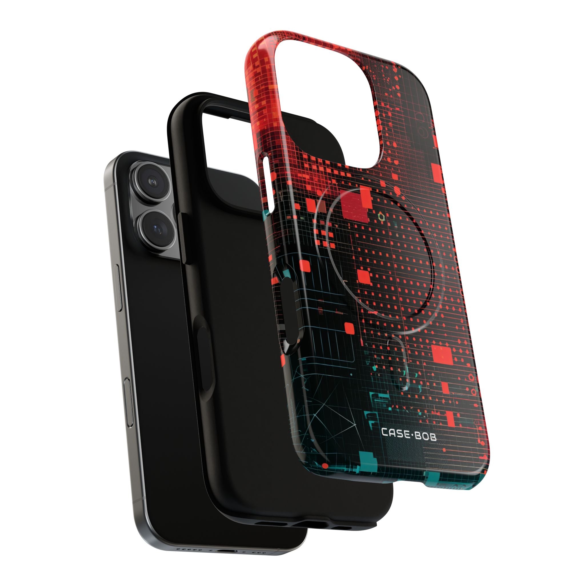 Grid Fusion iPhone 16 Pro Case - Tough+