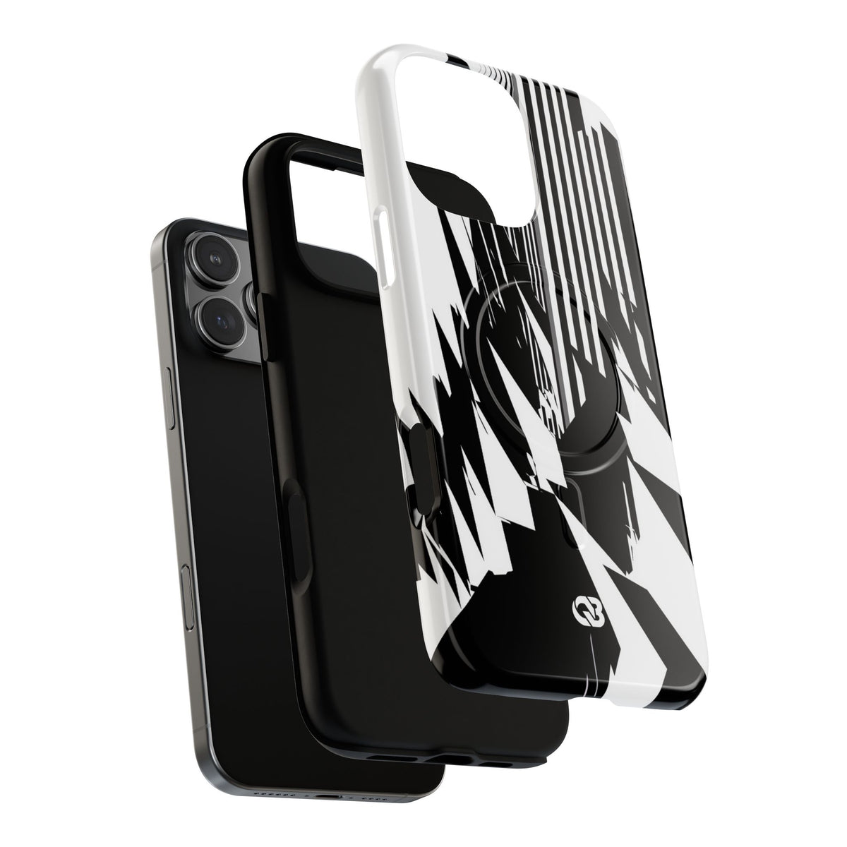 Orbital Spire · Tough 2.0 Magnetic Phone Case for iPhone · Black