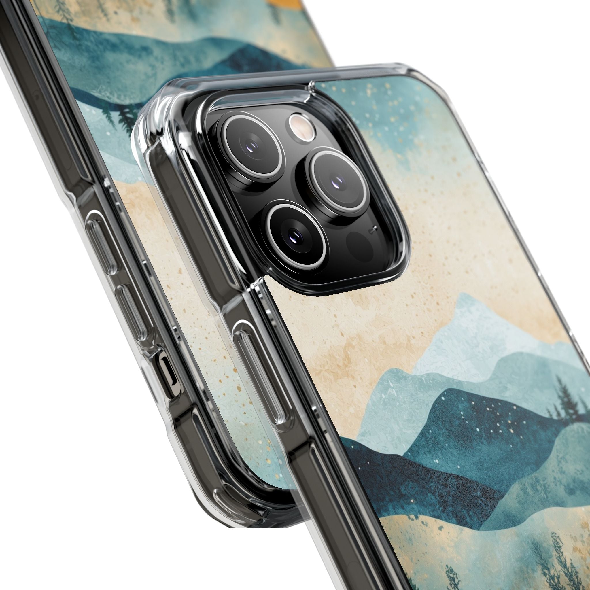 Moonlit Mountains iPhone 14 Pro Max Case - Impact