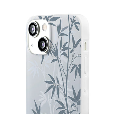 Misty Bamboo Grove · Lite Phone Case for iPhone ·  Blue