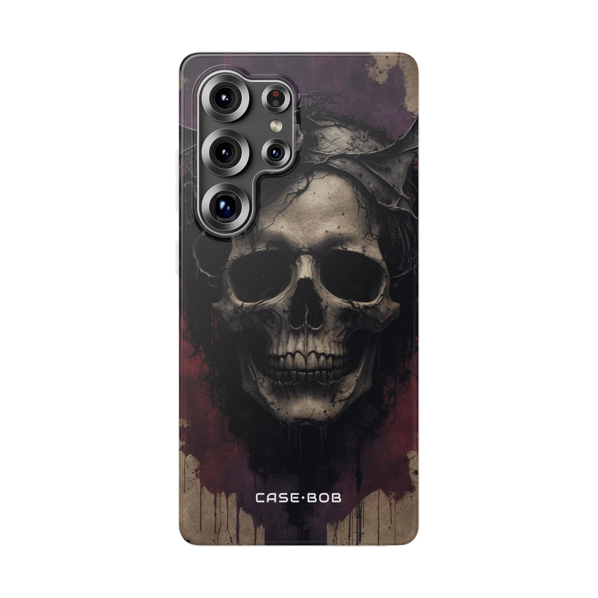 Gothic Skull Crown Samsung S25 Ultra Case - Soft