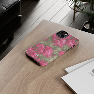 Digital Blossom · Tough Phone Case for iPhone · Pink