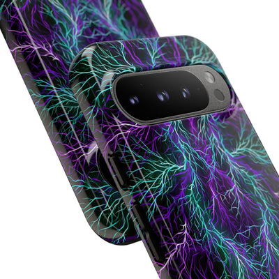 Electric Plasma Arbor · Tough Phone Case for Pixel ·  Purple