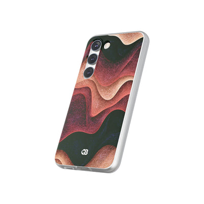 Rose Contour Waves · Lite Phone Case for Samsung · Pink
