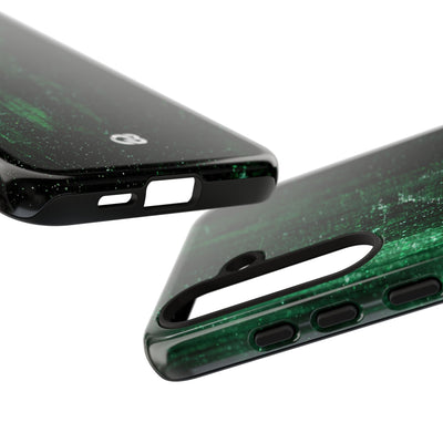 Emerald Void · Tough Phone Case for Samsung · Green