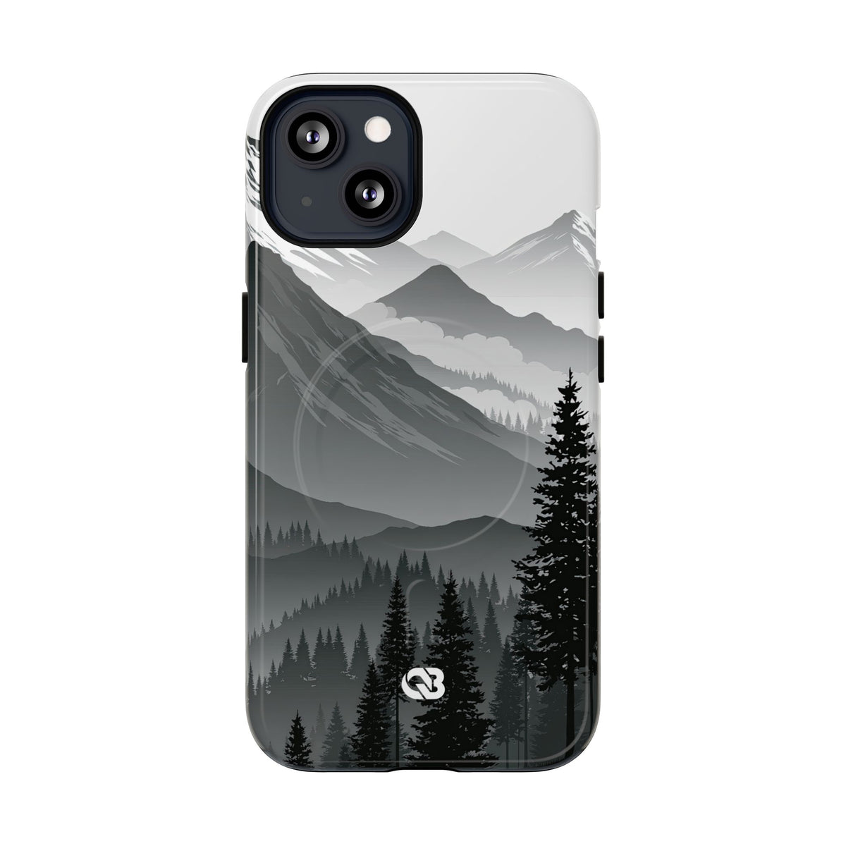 Alpine Horizon · Tough 2.0 Magnetic Phone Case for iPhone · Black