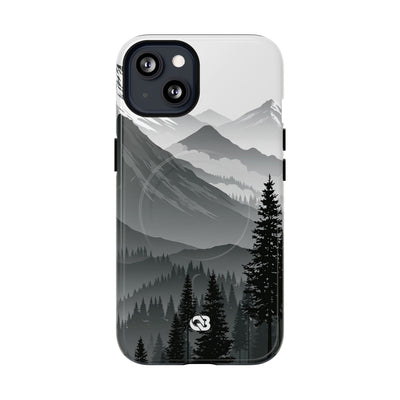 Alpine Horizon · Tough 2.0 Magnetic Phone Case for iPhone · Black