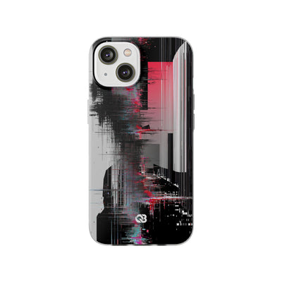 Black Lite Phone Case for iPhone - Crimson Data Leak