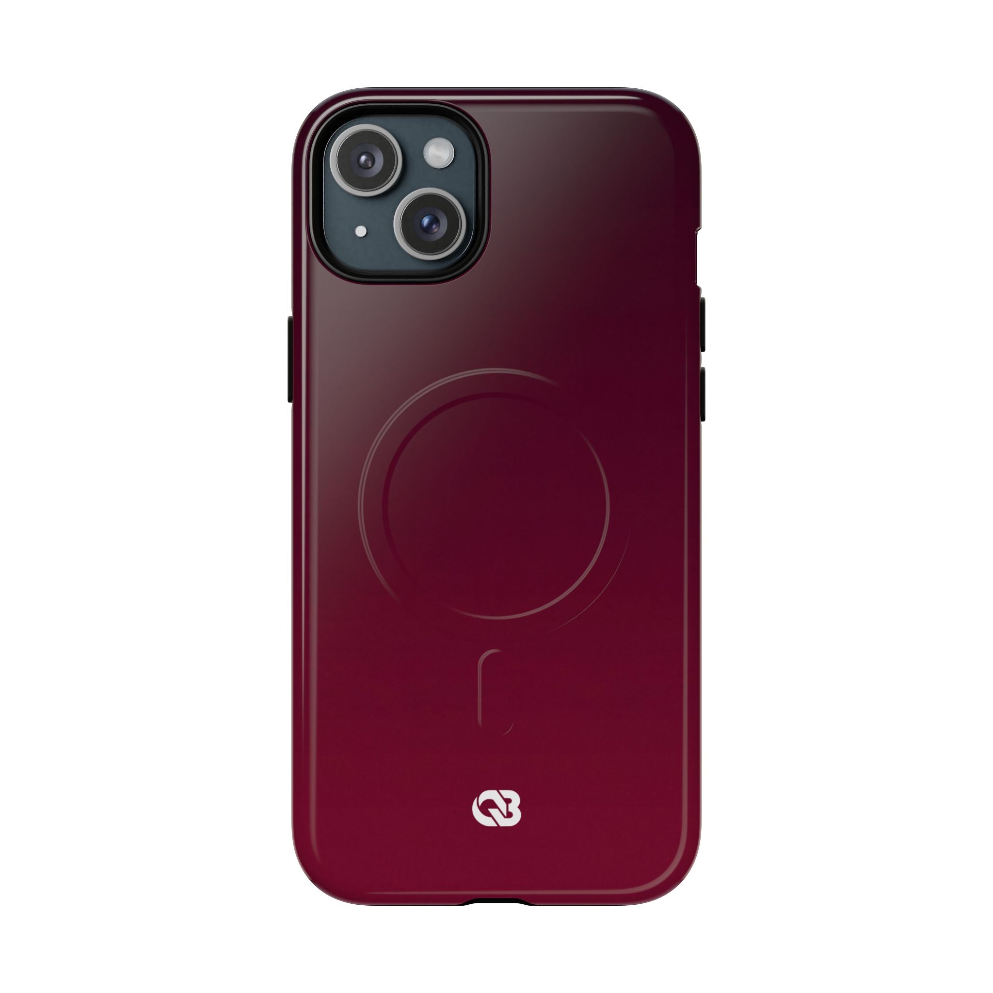 Red Tough 2.0 Magsafe Phone Case for iPhone - Deep Sangria Gradient