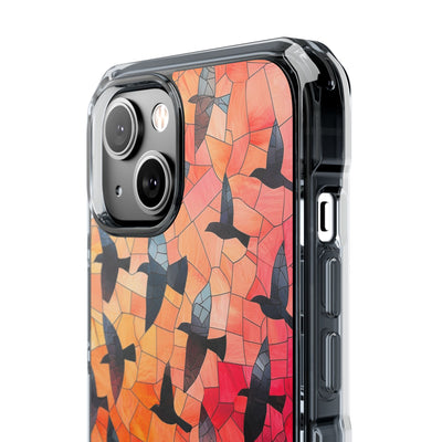 Ember Mosaic Wings · Impact Coque de téléphone pour iPhone · Magsafe