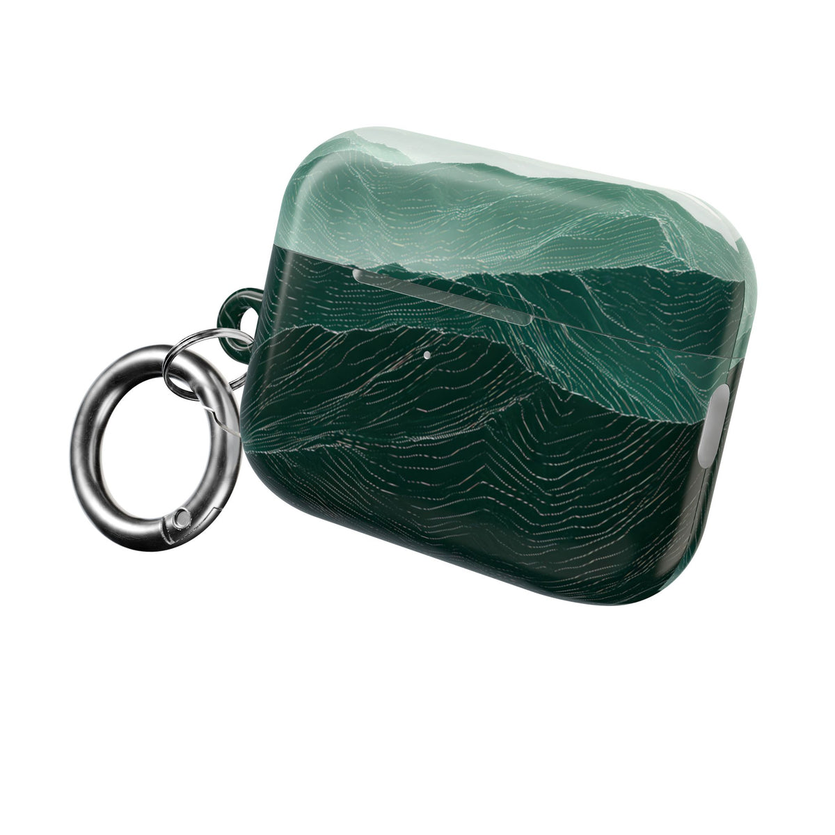 Alpine Mist · Hard Case for AirPods & AirPods Pro · Green