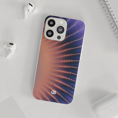 Luminous Aura Burst · Lite Phone Case for iPhone ·  Blue