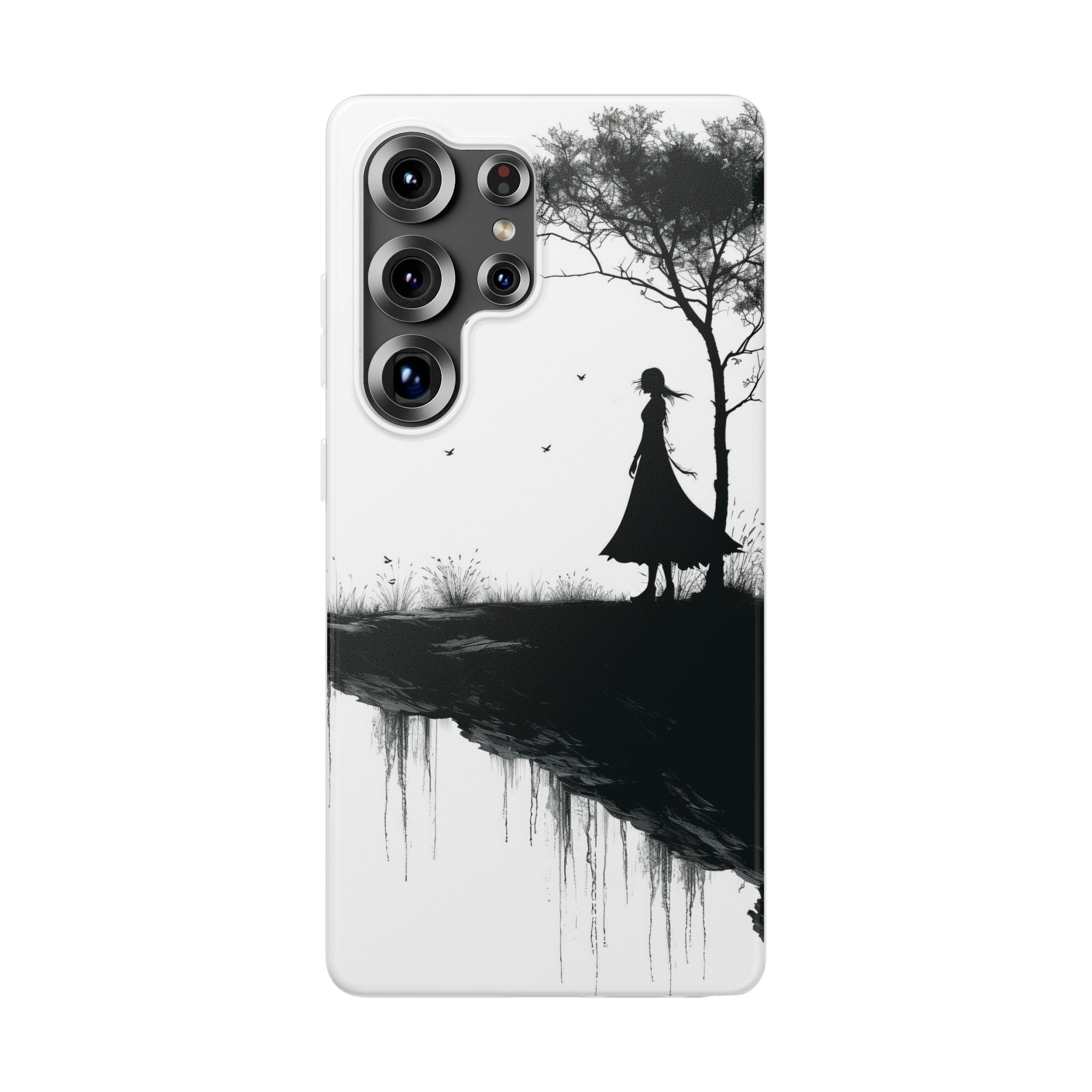 Cliffside Silhouette Samsung S25 Ultra Case - Soft
