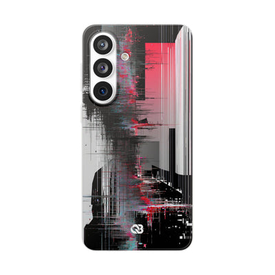 Black Lite Phone Case for Samsung - Crimson Data Leak