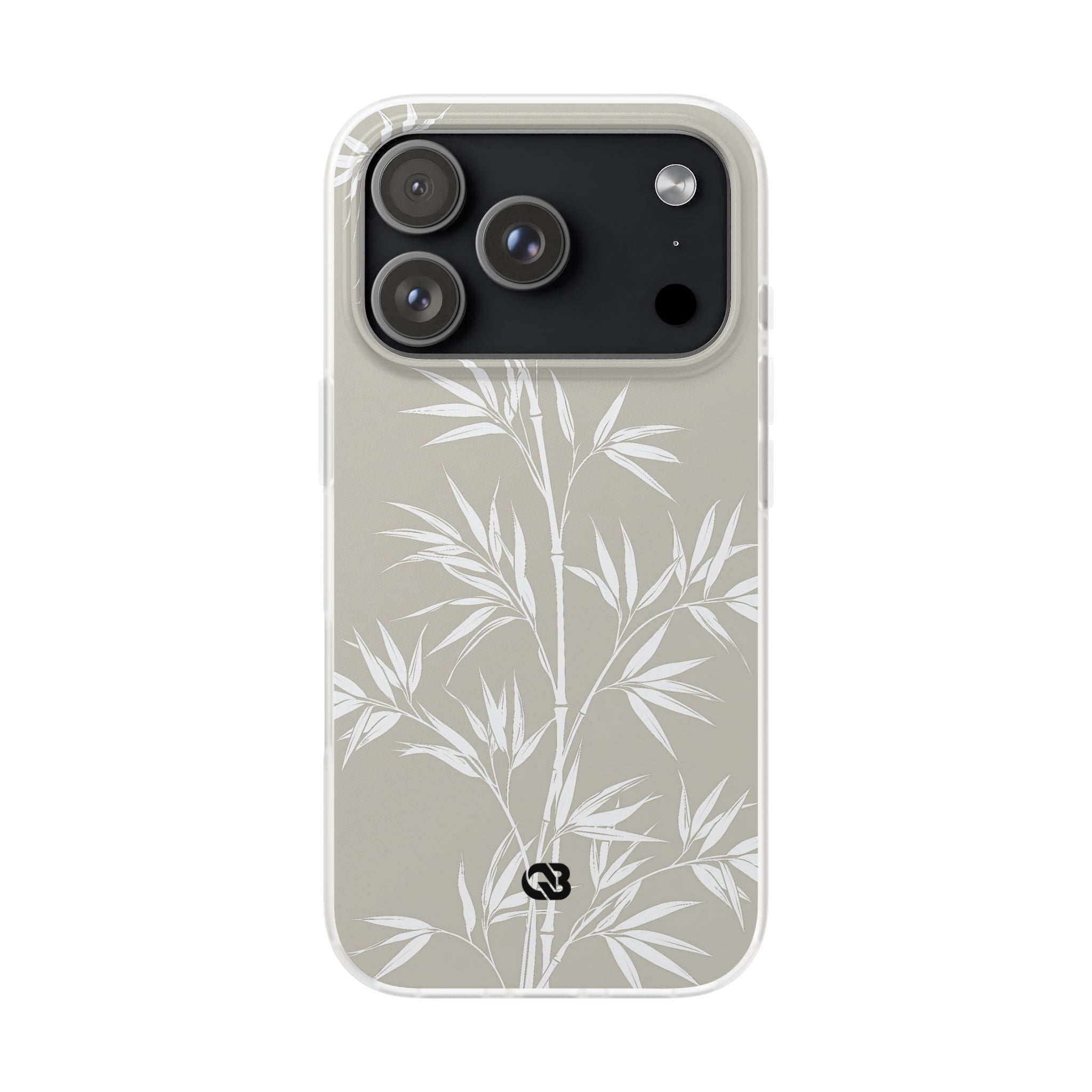 Beige Lite Phone Case for iPhone - Sandstone Bamboo Stalks