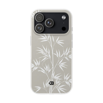 Beige Lite Phone Case for iPhone - Sandstone Bamboo Stalks