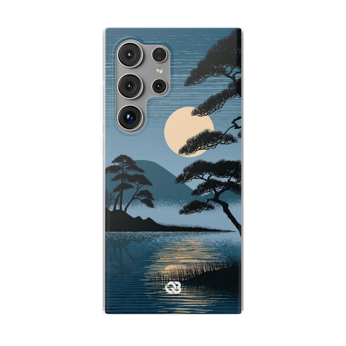 Moonlit Pine Horizon · Lite Phone Case for Samsung · Blue