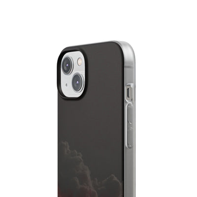 Crimson Fog Void · Lite Phone Case for iPhone ·  Black