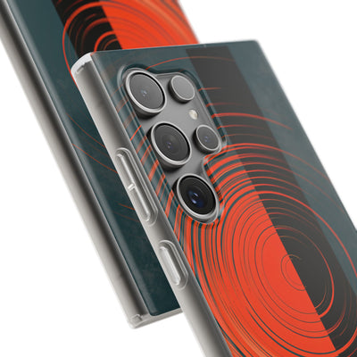 Teal Lite Phone Case for Samsung - Burnt Slate Radial