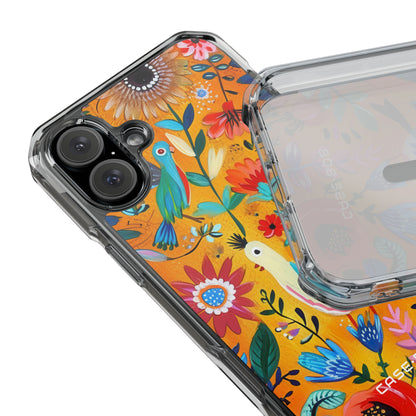 Colorful Birds Bloom iPhone 16 Plus Case - Impact