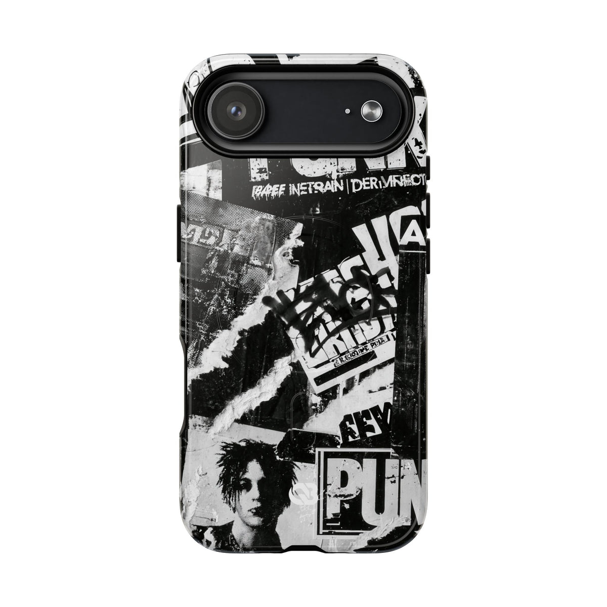 Underground Punk Collage · Tough 2.0 Magnetic Phone Case for iPhone · Black