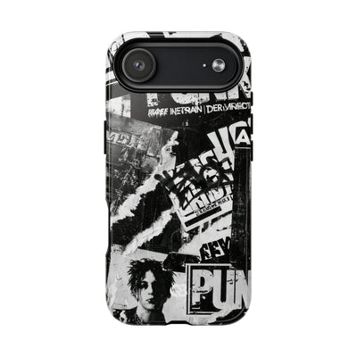 Underground Punk Collage · Tough 2.0 Magnetic Phone Case for iPhone · Black