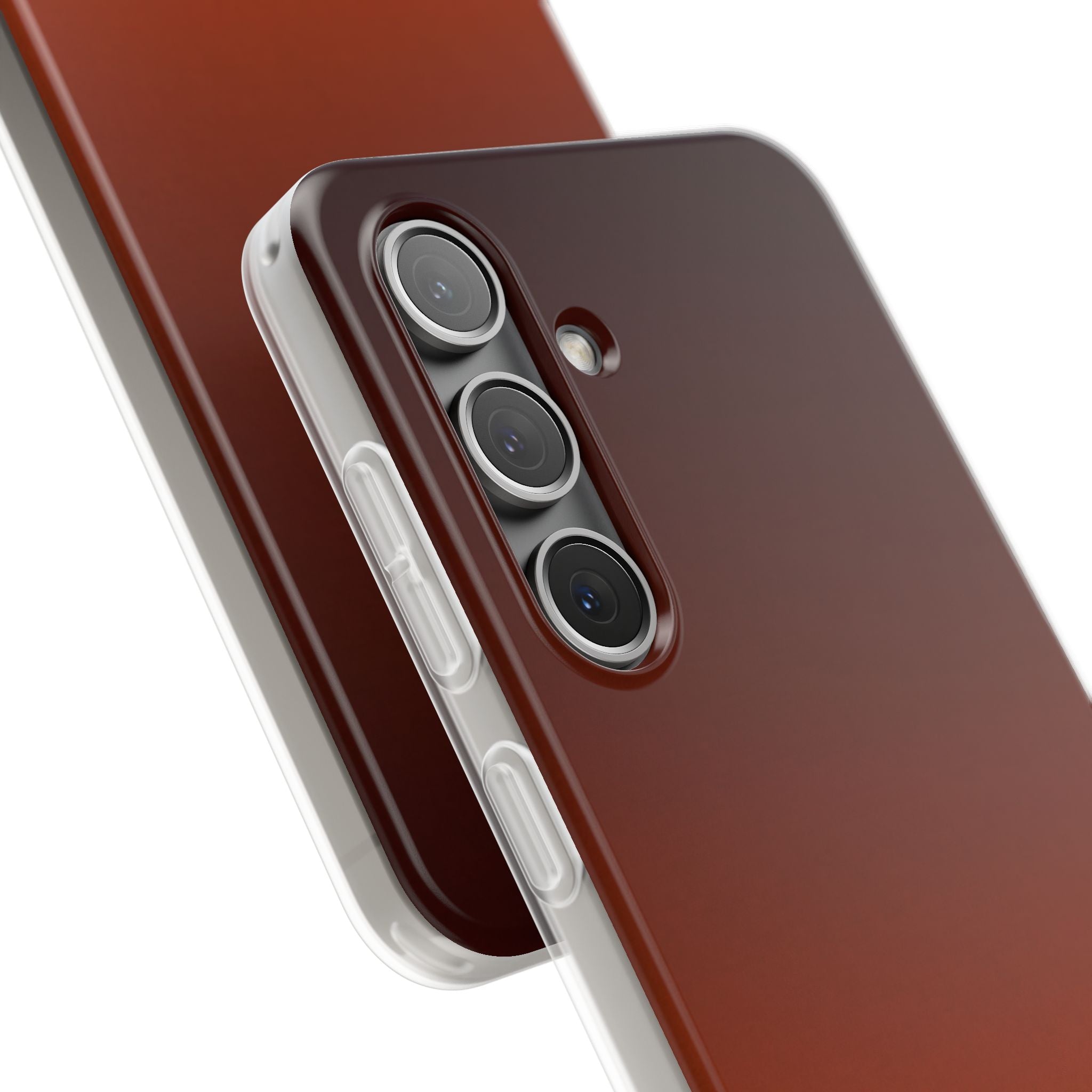 Orange Lite Phone Case for Samsung - Obsidian Ember Fade