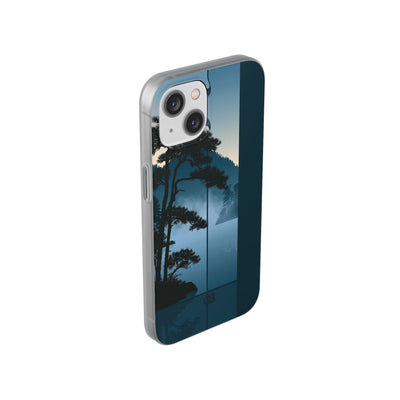 Blue Lite Phone Case for iPhone - Kyoto Mist Pine