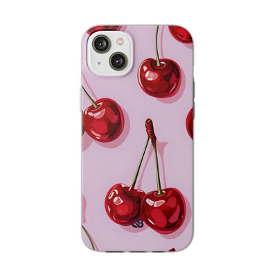 Ruby Gloss Cherry · Soft Custodia per iPhone