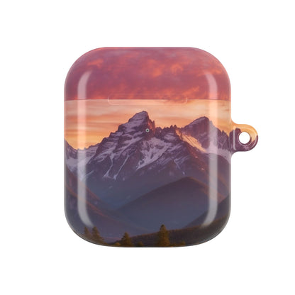 Mountain Bloom Twilight - AirPods Case