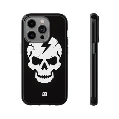 Shattered Bolt Skull · Tough Phone Case for iPhone