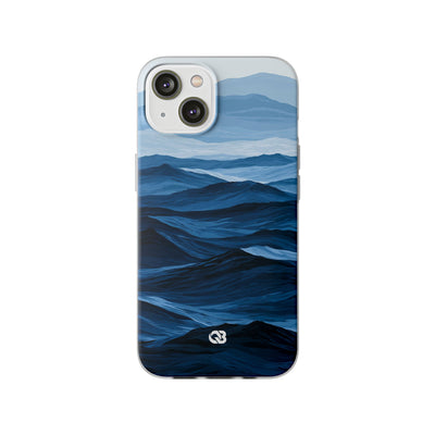 Blue Lite Phone Case for iPhone - Cobalt Ridge Tides