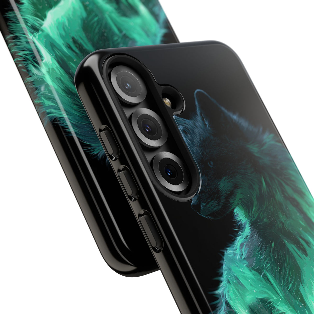 Nordic Aurora Fox · Tough Phone Case for Samsung · Teal