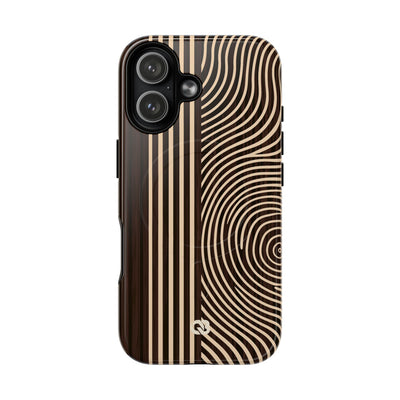 Brown Tough 2.0 Magsafe Phone Case for iPhone - Espresso Sand Ridge
