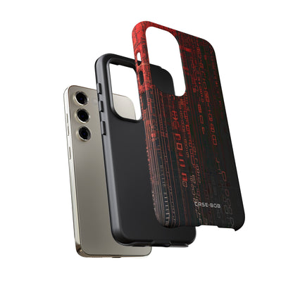 Crimson Glyphs Samsung S23 Case - Tough