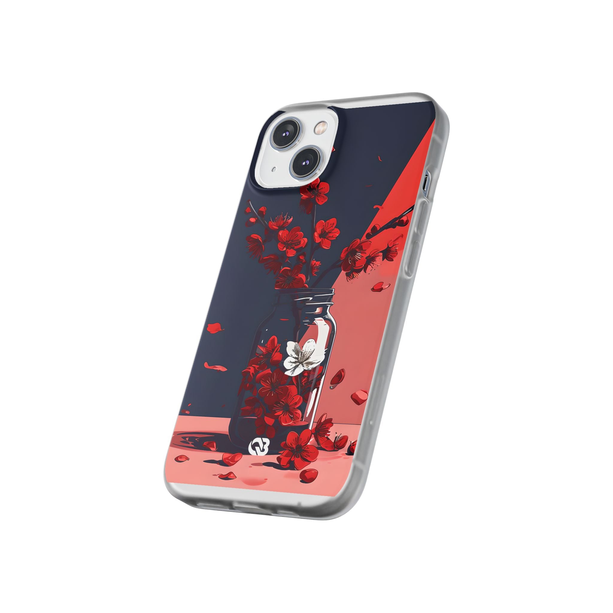Crimson Blossom Jar · Soft Coque de téléphone pour iPhone