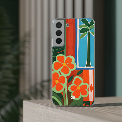 Vivid Jungle Collage · Soft Θήκη για Samsung