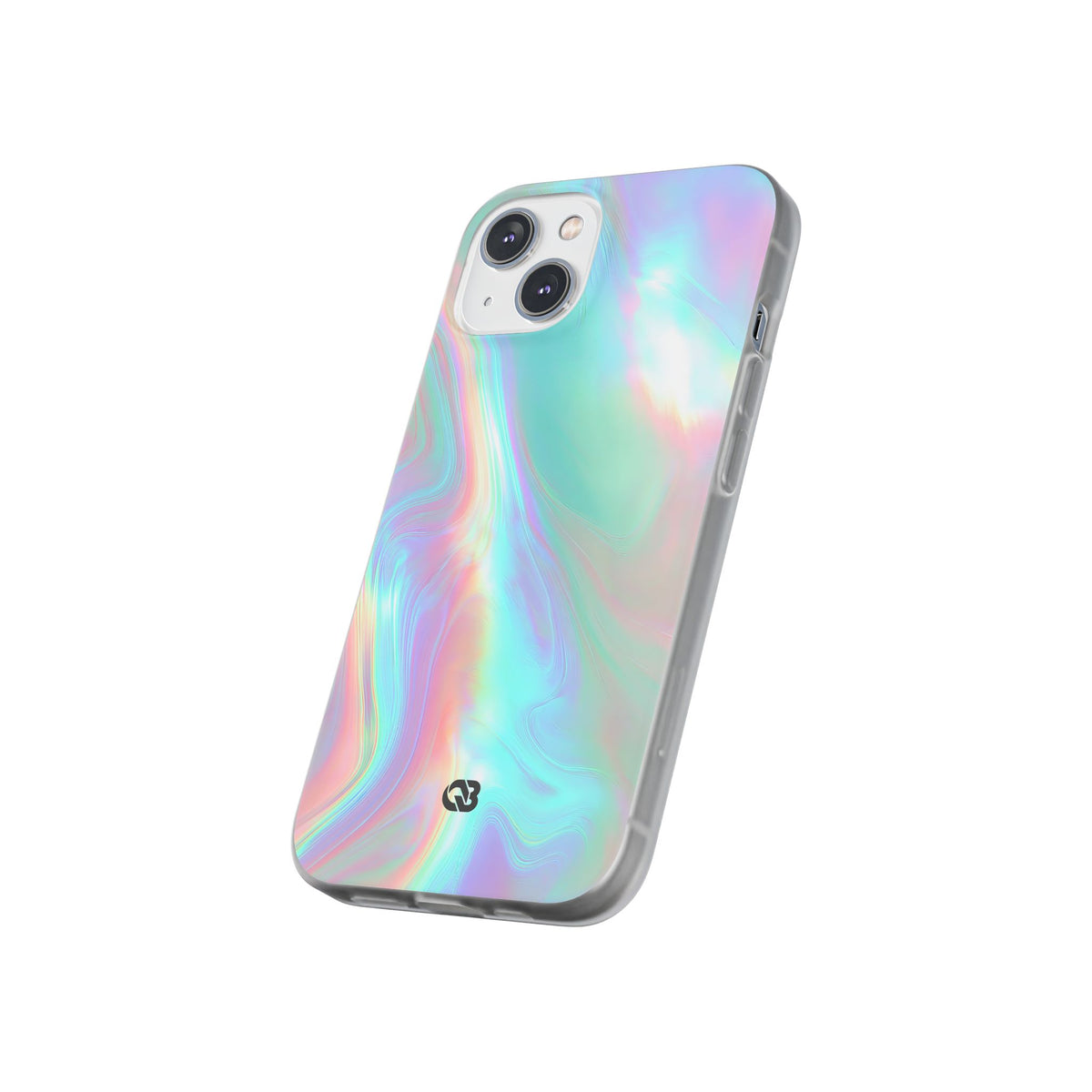 Prismatic Liquid Light · Lite Phone Case for iPhone ·  Teal